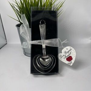 Love Beyond Measure Heart Shaped Measuring Spoons‎ Set